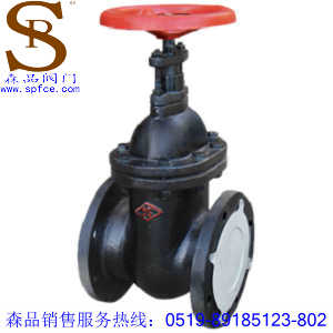 Z45T-10鑄鐵閘閥、鑄鐵法蘭暗桿閘閥SPZ45T-10